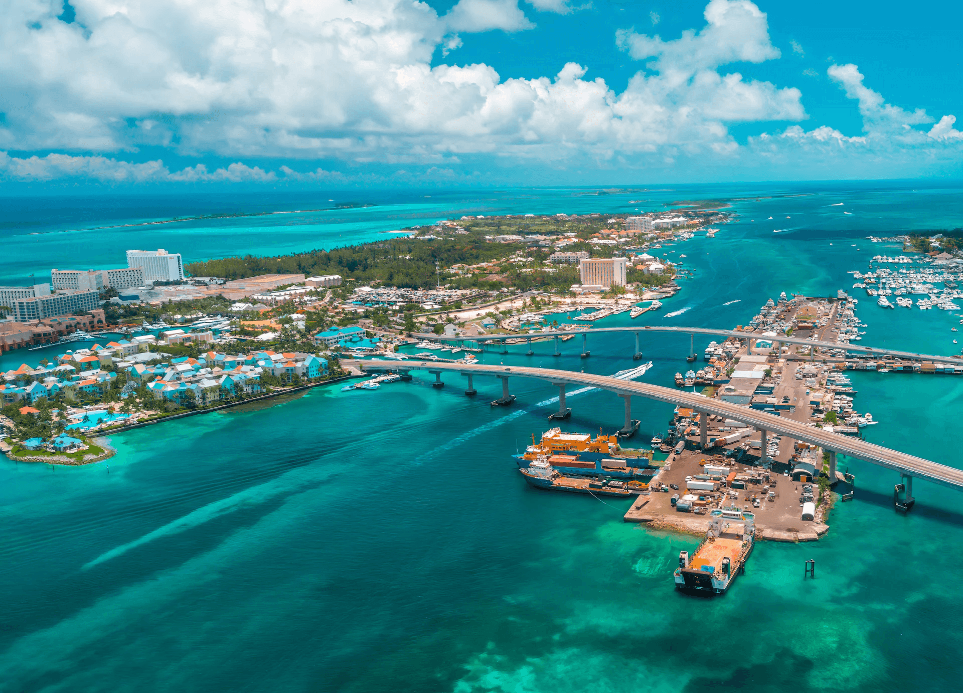 The Nassau waterfront