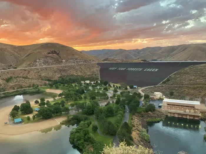 Lucky Peak Lake