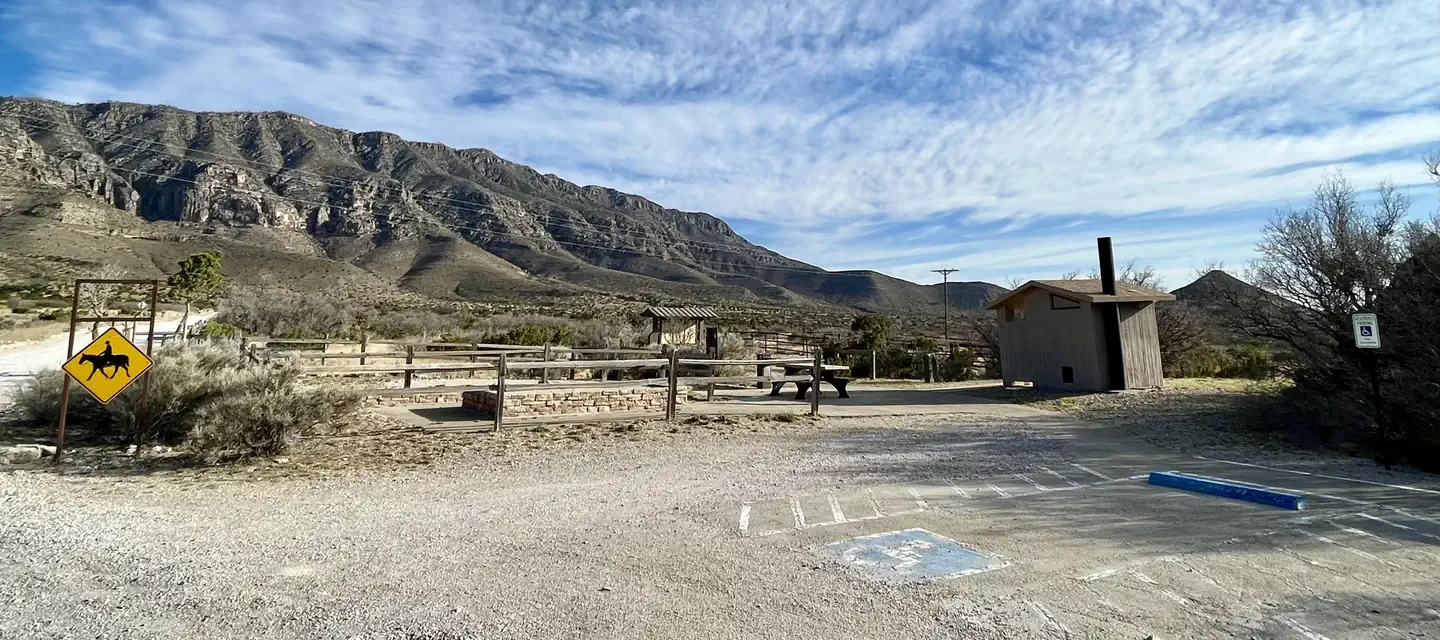 Frijole Horse Corral Campground