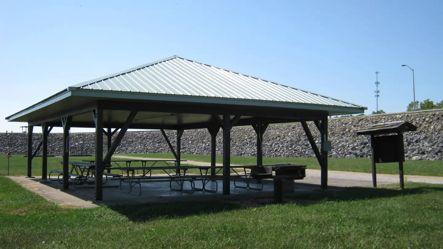Dam West Overlook Picnic Shelter