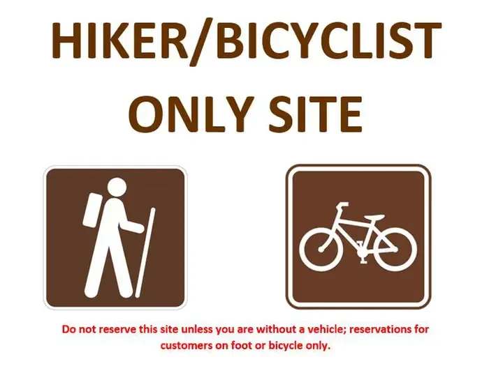 Hiker/Bicyclist 71d SHARED