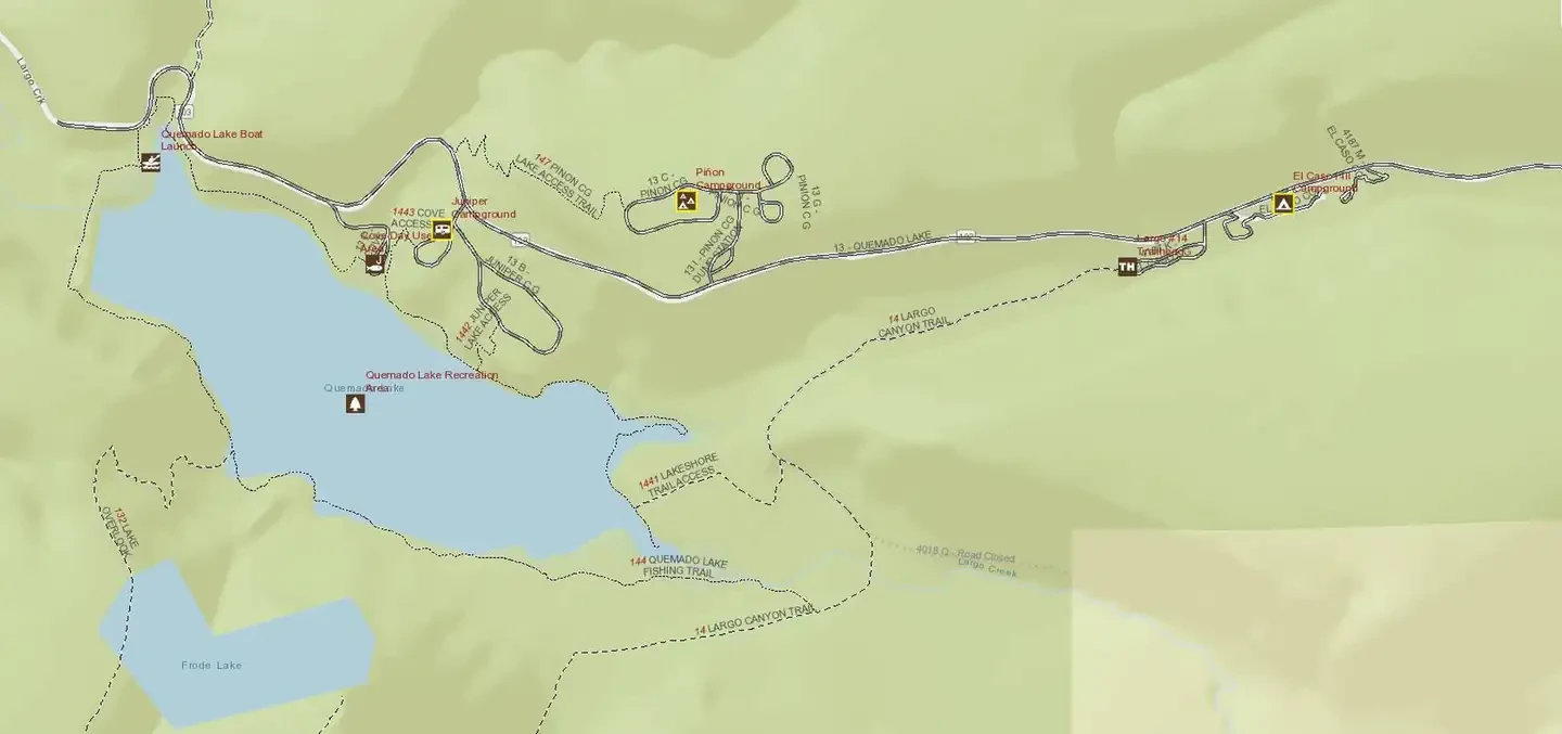Pinon Campground (Quemado Lake)