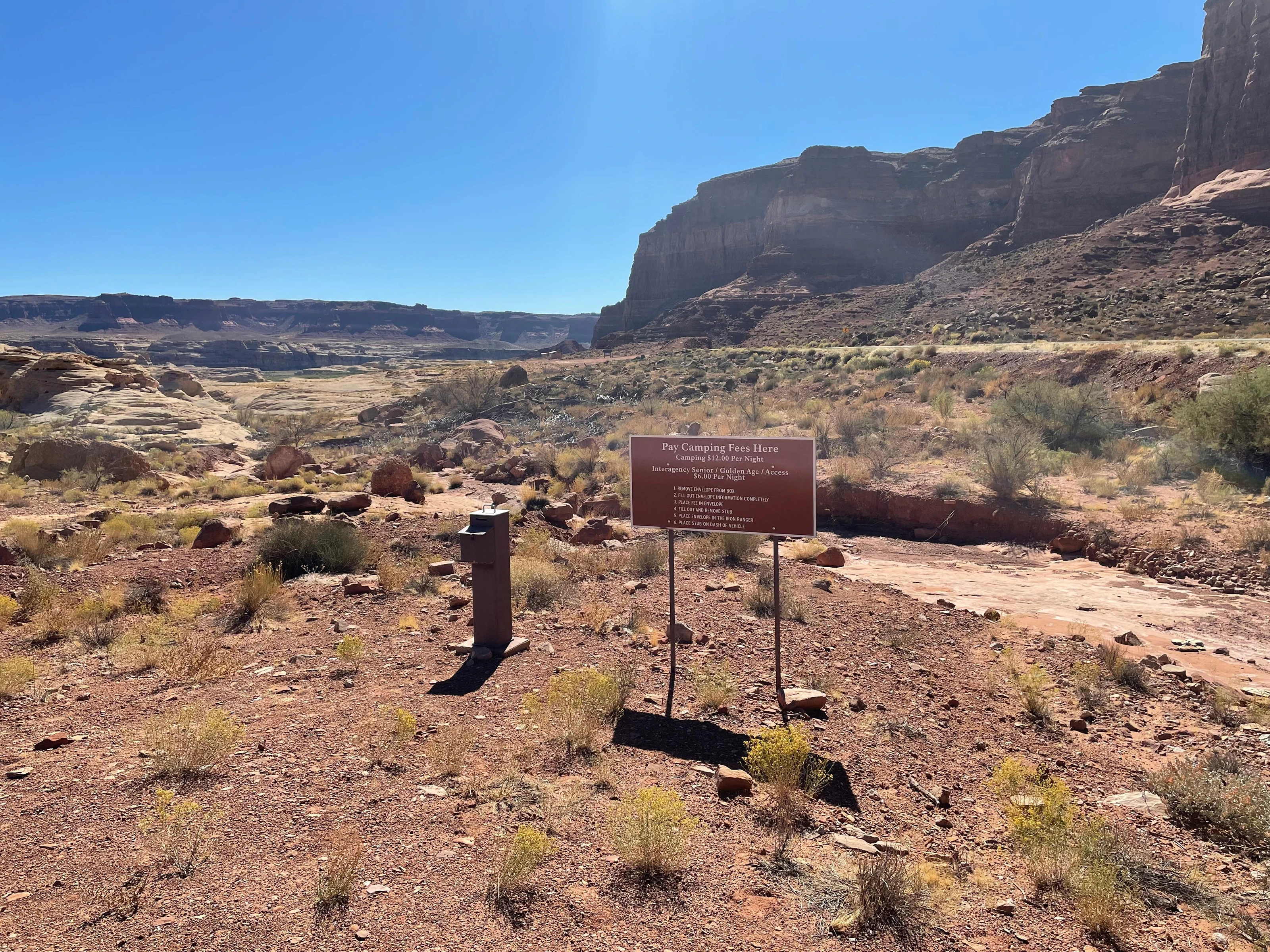 Dirty Devil Primitive Camping Area